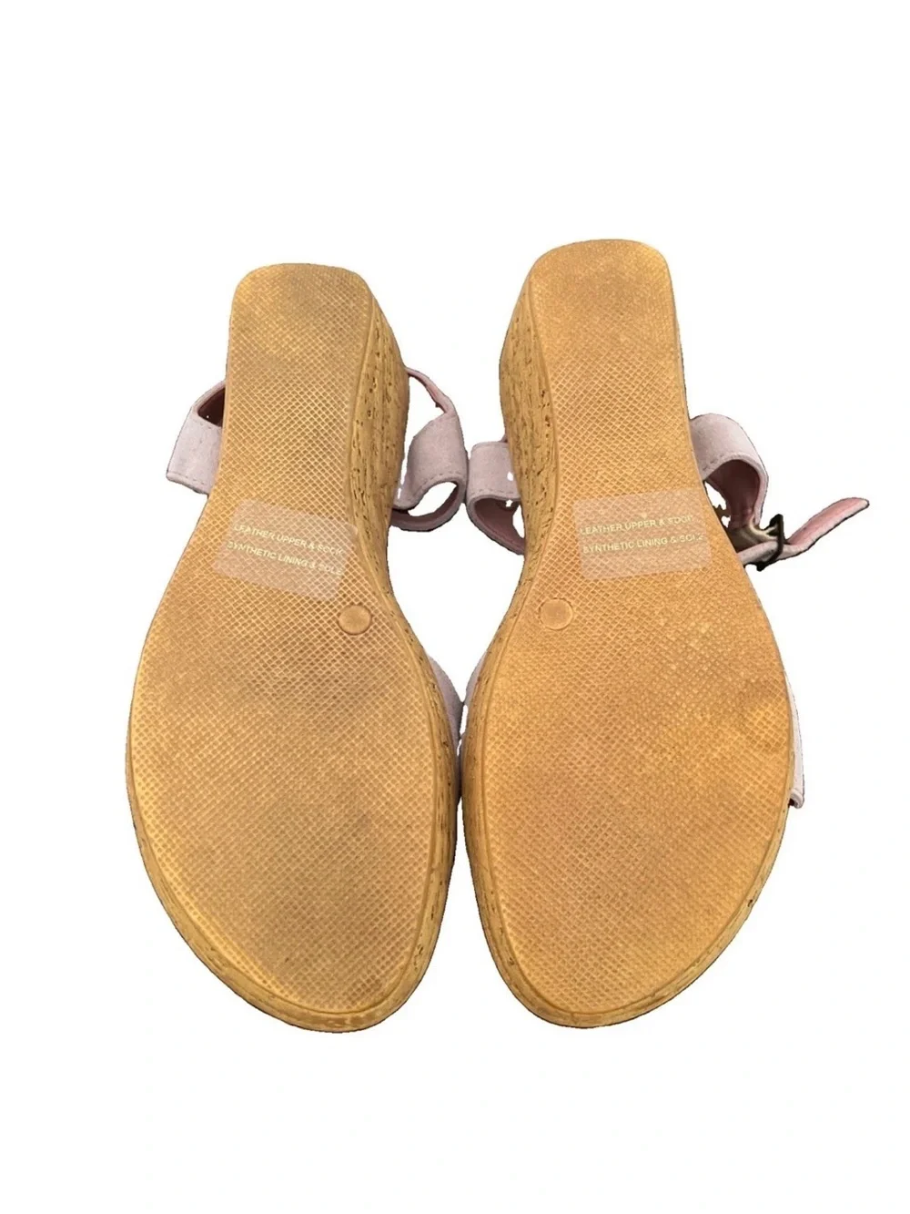Sundance Pale lavender Suede women’s Ankle-Strap Sandals Sz.38